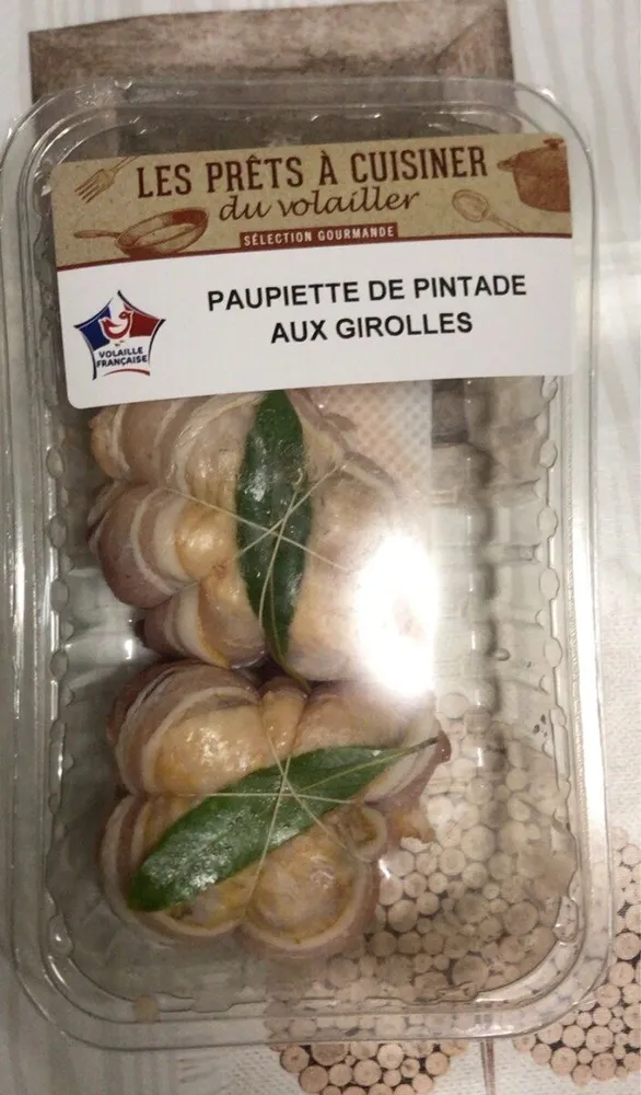 Paupiette de pintade aux girolles