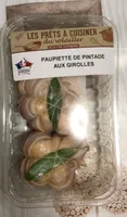 Paupiette de pintade aux girolles