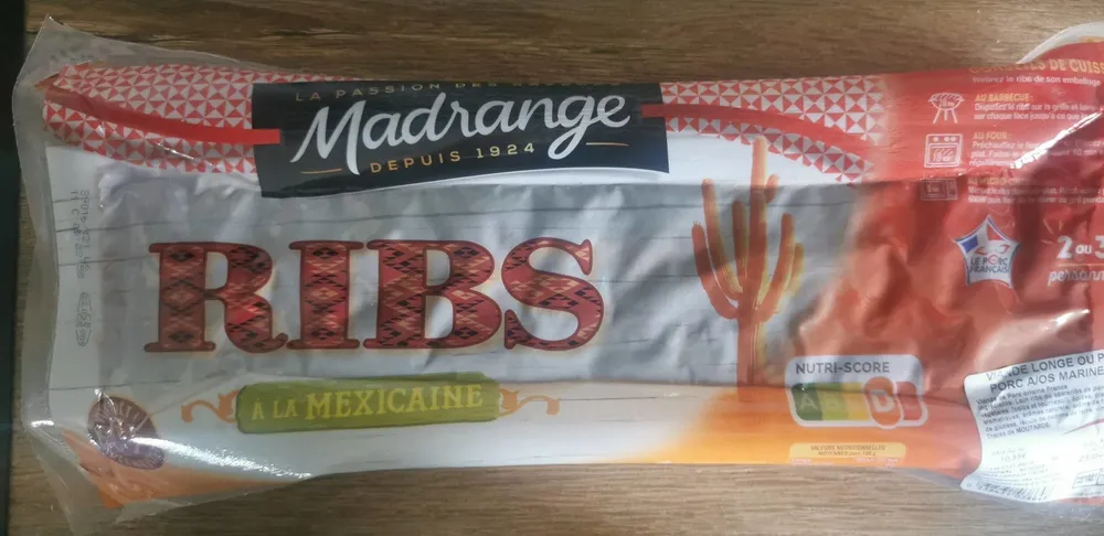 Ribs a la mexicaine
