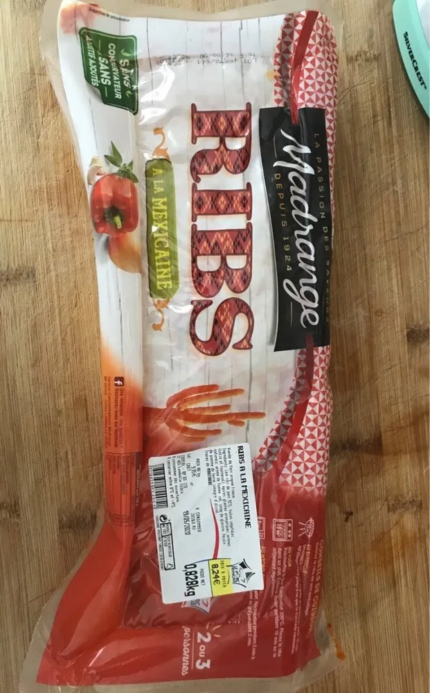 Ribs à la mexicaine