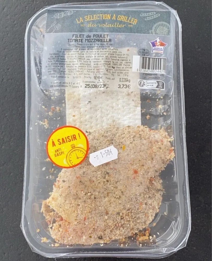 Filet de Poulet Tomate Mozarella