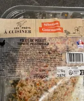 Filet de poulet tomate mozzarella