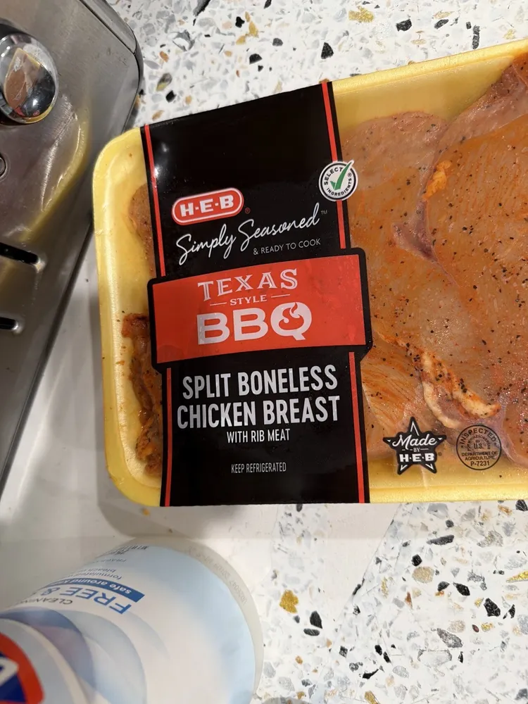 Spilt Boneless Chicken Breast BBQ
