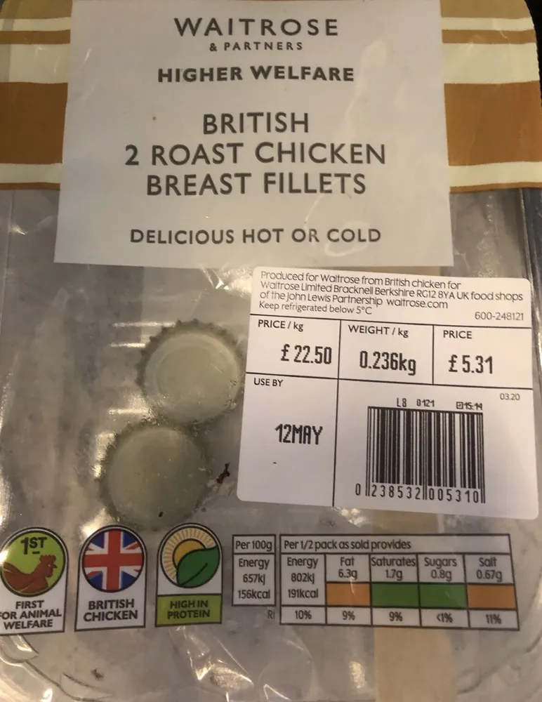 British Roast chicken Breast Fillet