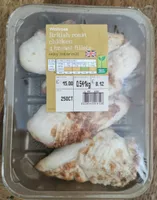 British roast chicken 4 breast fillets