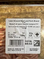 Lean Ground Beef And Pork Blend