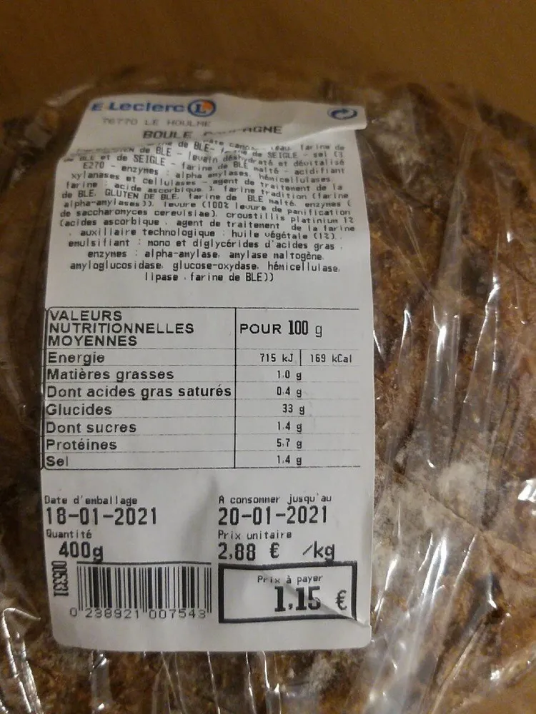 Boule campagne