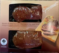 Bavette de boeuf marinée