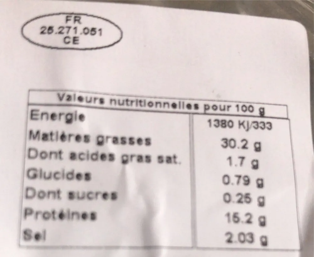 Noix de jambon fumé