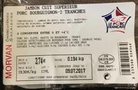 Jambon cuit superieur
