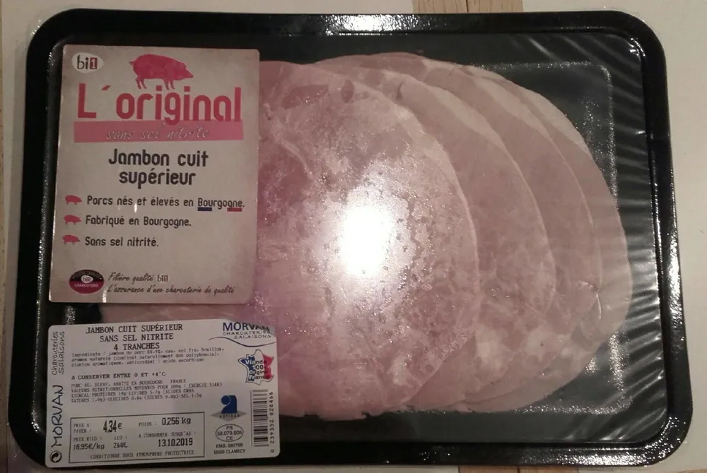 Jambon cuit supérieur