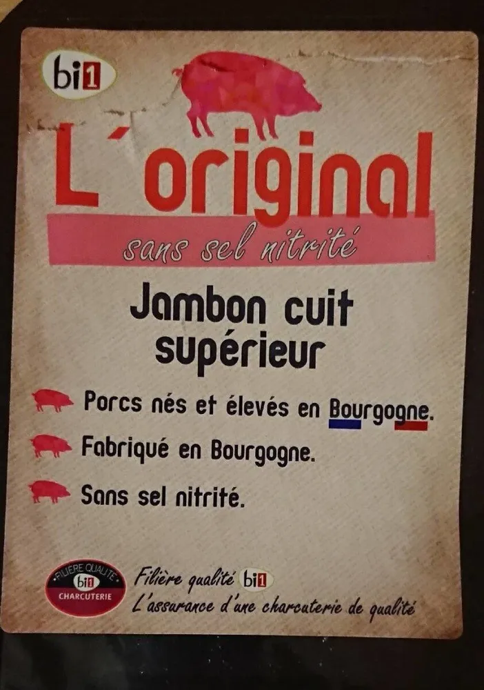 Jambon cuit supérieur