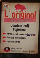 Jambon cuit supérieur