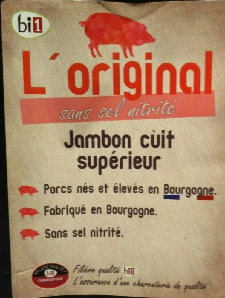 Jambon cuit supérieur