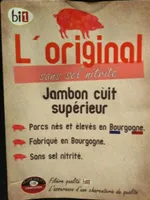 Jambon cuit supérieur