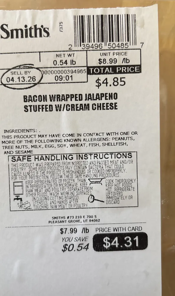 Bacon Wrapped Jalapeño Poppers