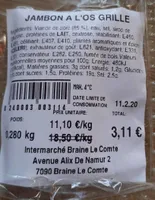 Jambon a l os grillé