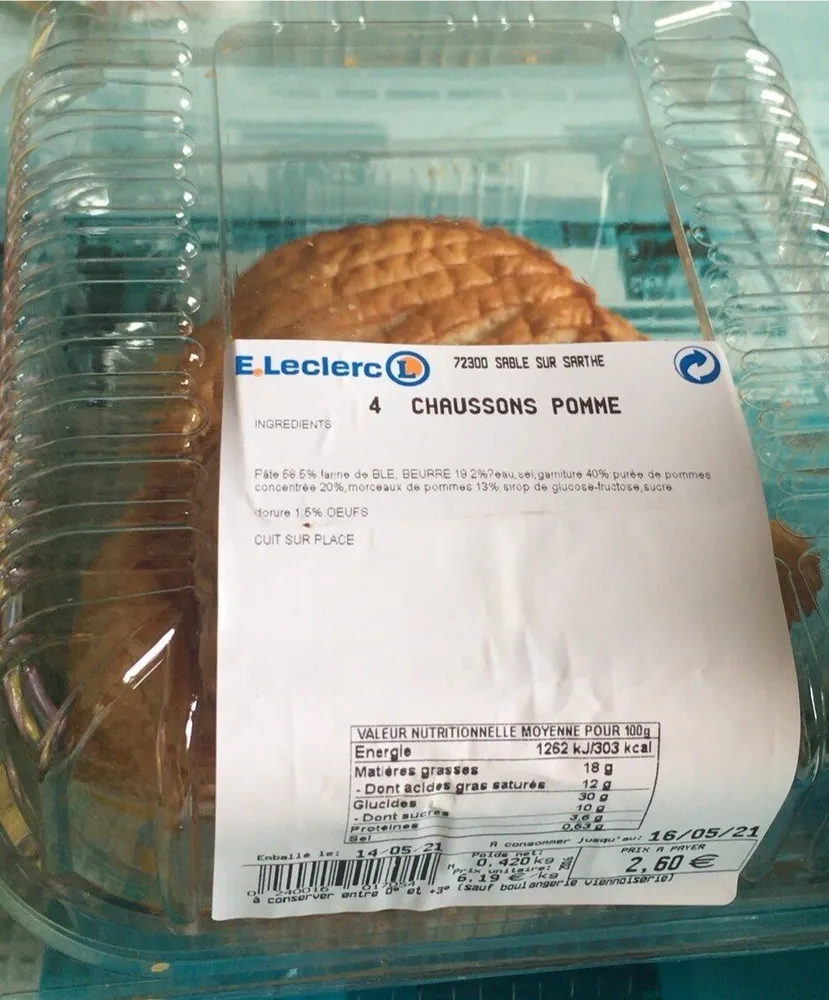 Chausson au pomme