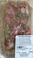 Tete pressée cornichons