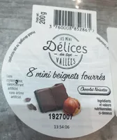 Beignets fourrés chocolat