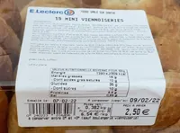 15 mini viennoiseries