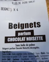 Beignet goût chocolat noisette