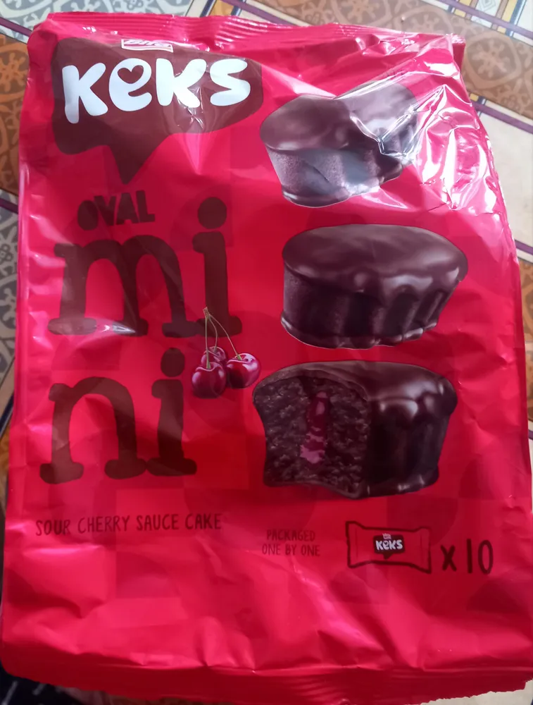 Keks Oval Mini - Sour cherry