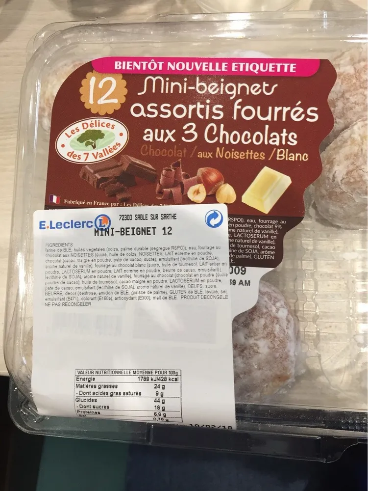 12 mini-beignets