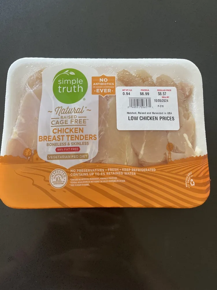 Natural Chicken Breast Tenders