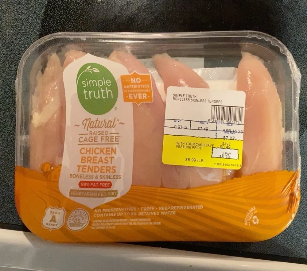Natural Chicken Breast Tenders
