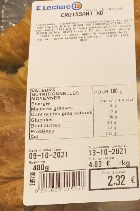 Croissant X8
