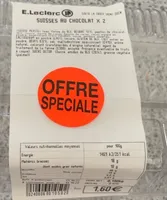 Suisses au chocolat