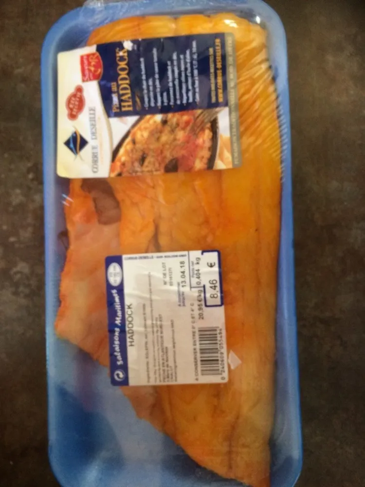 HADDOCK ou eglefin fumé