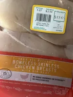 Boneless Skinless Chicken Breasts With Crib Meat