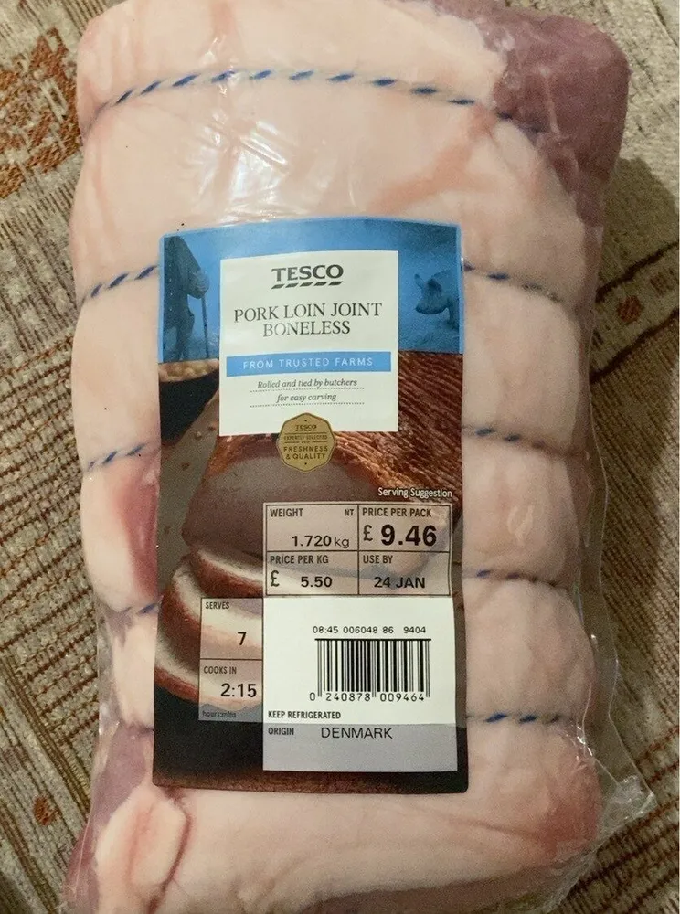 pork loin joint boneless