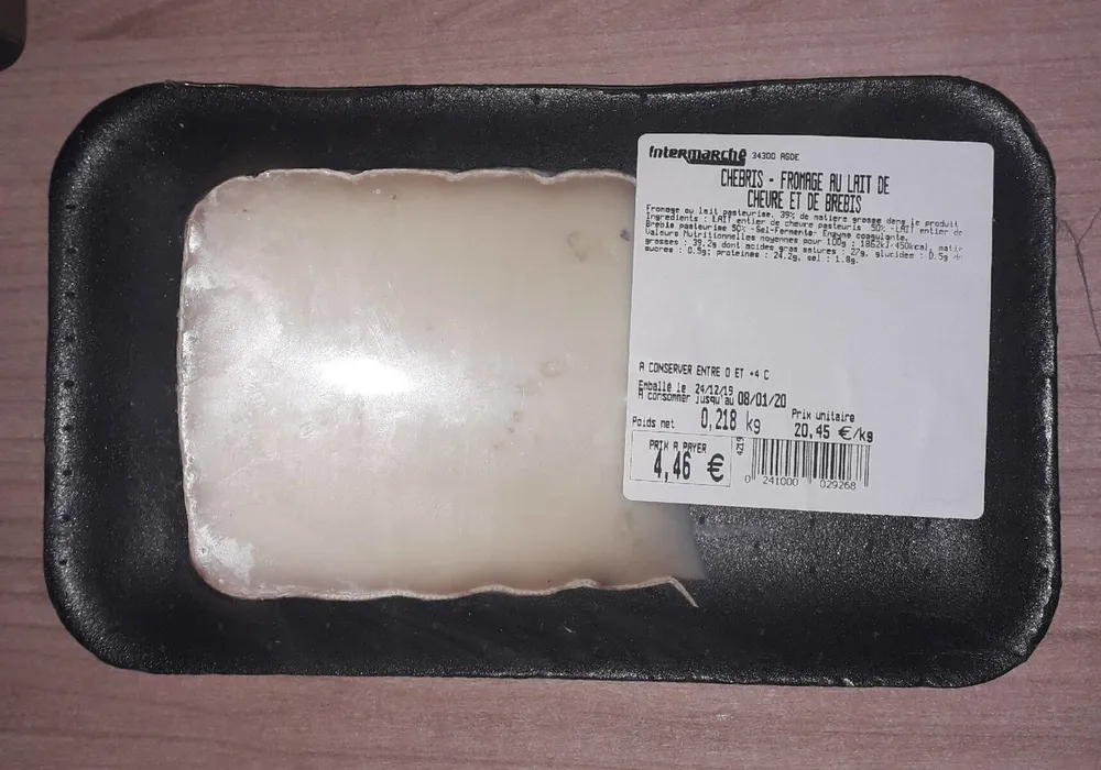 CHEBRIS - FROMAGE AU LAIT DE CHÈVRE ET DE BREBIS