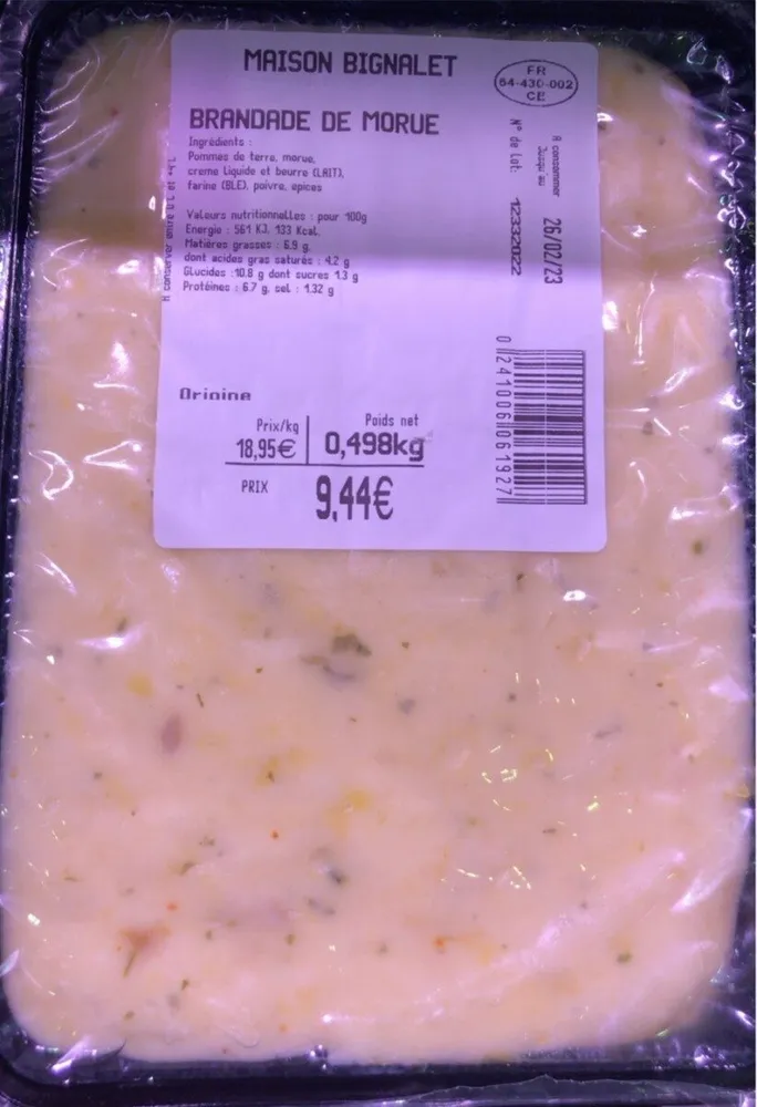 Brandade de morue