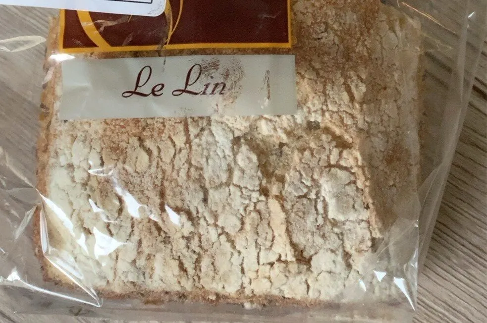 Pain pavé au lin