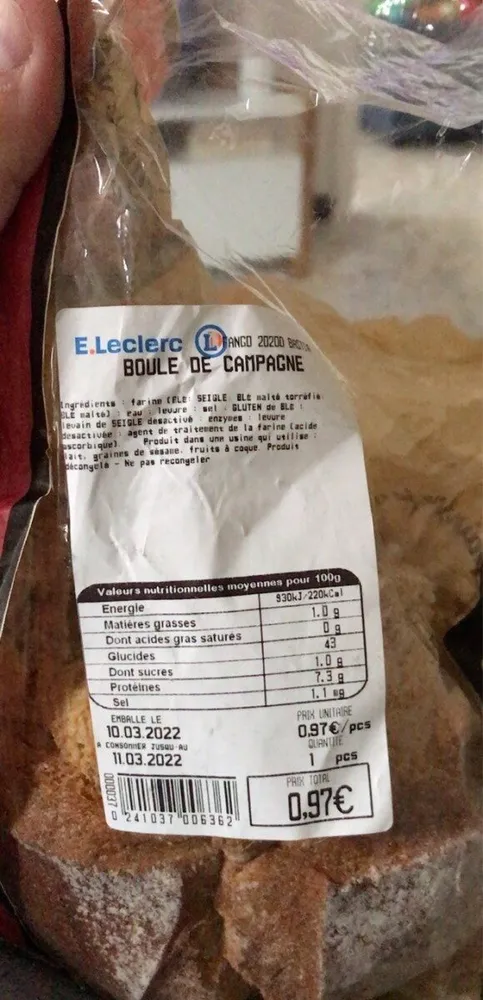 Boule de campagne