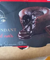 Cœur fondant chocolat noir