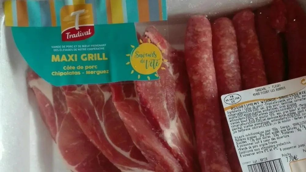 Assortiment viande—saucisserie