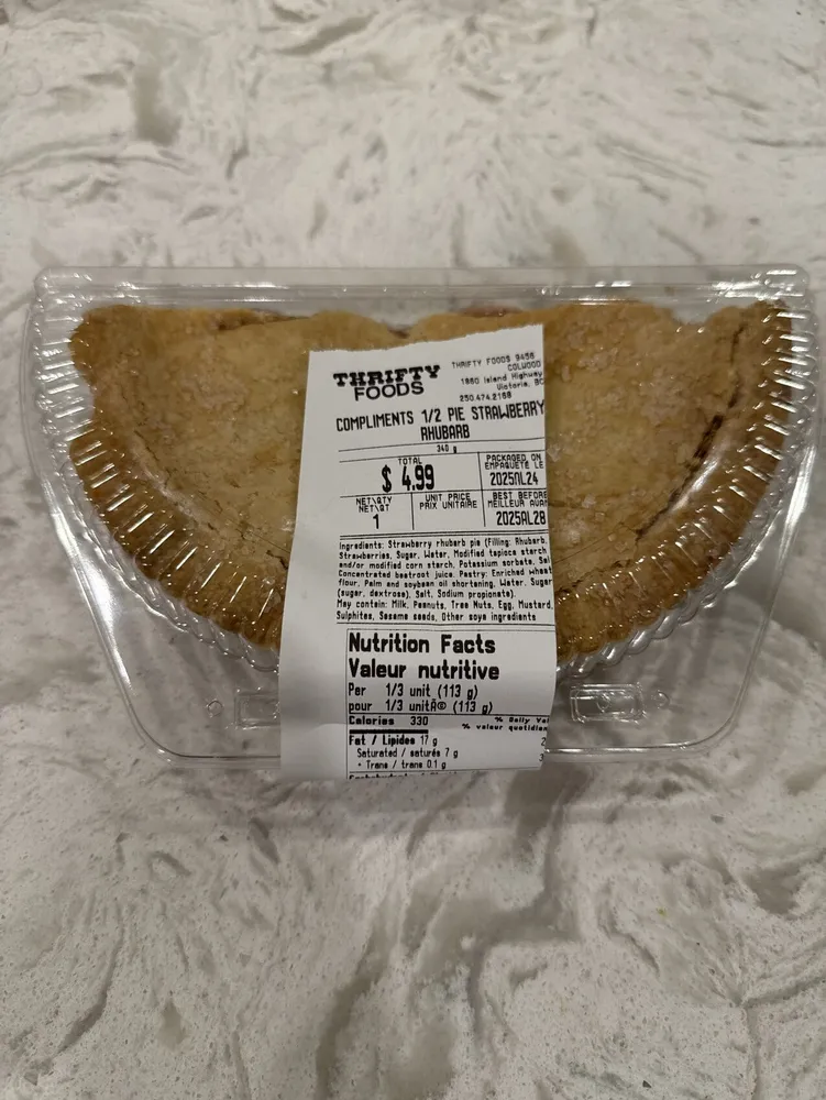 Strawberry Rhubarb Pie