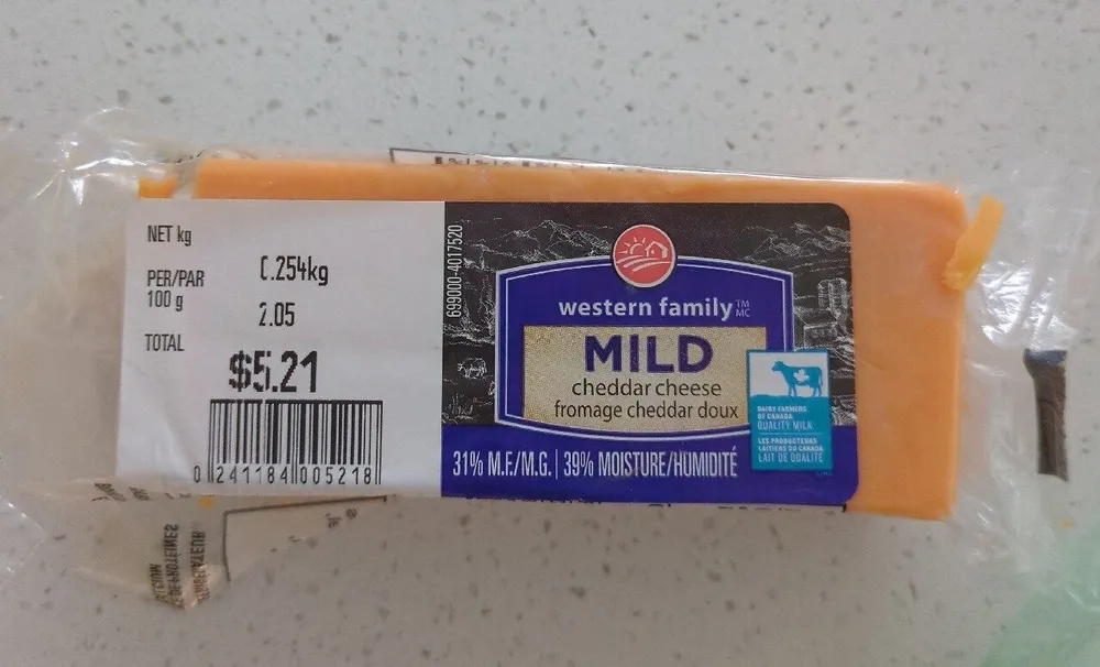Mild Cheddar Cheese
