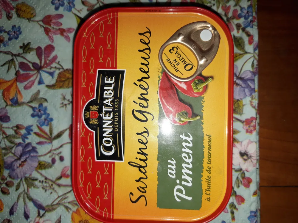 sardines généreuses