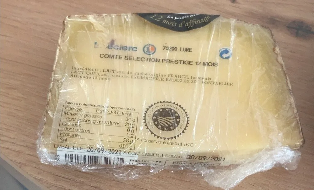 Comté selection