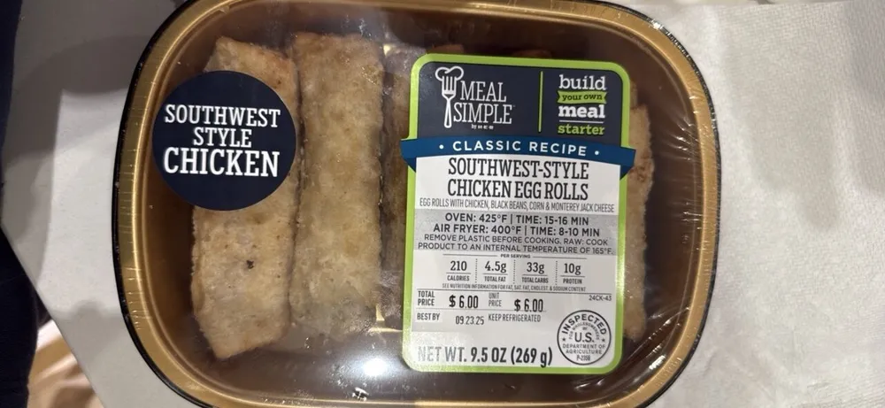 SOUTHWEST-STYLE CHICKEN EGG ROLLS