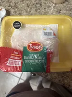 Thin sliced boneless chicken breast