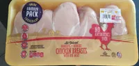 CHICKEN BREASTS with rib meat