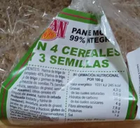 Pan de Molde 99 integral