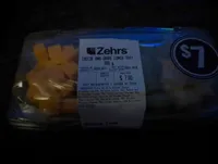 Cheese and Grape Lunch Tray